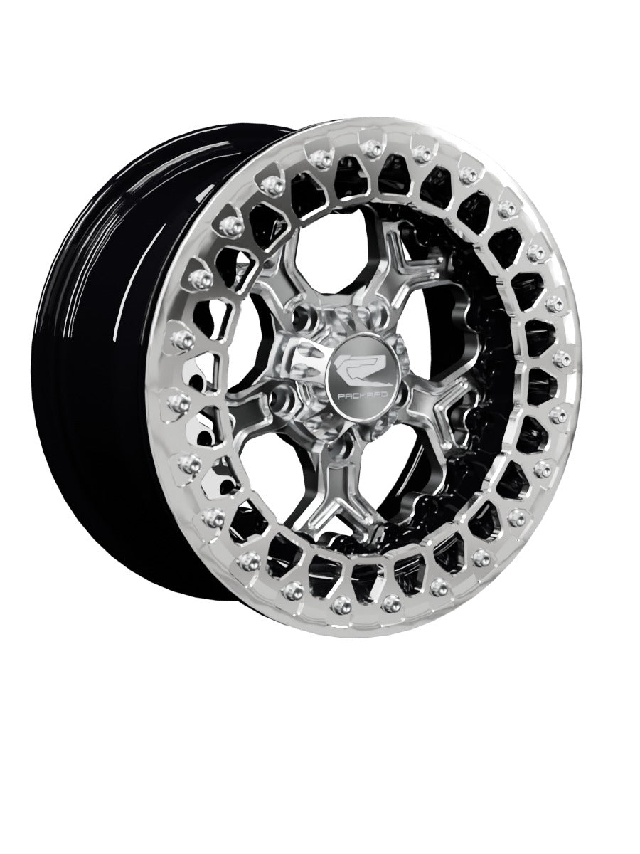 Pro 5 - FF Forged Beadlock - Silver RZR Pro R 5x4.5 - 15x7 | 5X4.5 / Polished V.3 / No