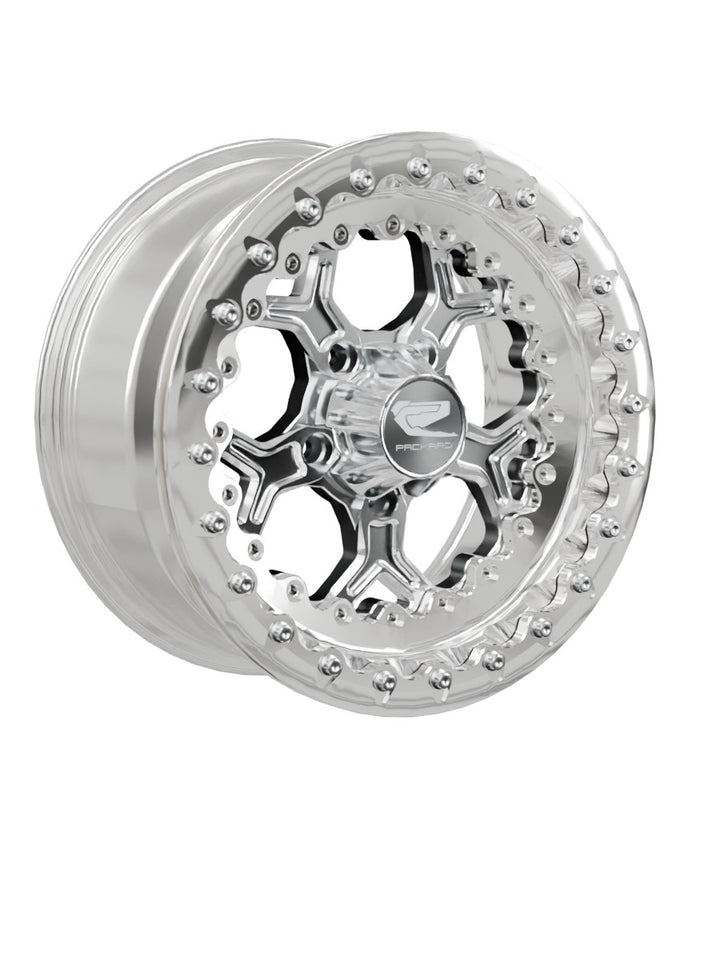 Pro 5 - FF Forged Polished Beadlock - Silver RZR Pro R 5x4.5 - 15x7 | 5X4.5 / Polished V.1 / Yes