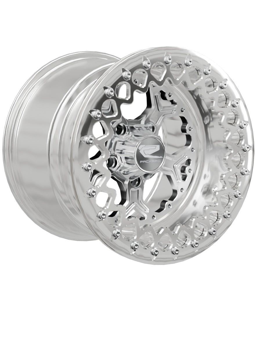 Pro 5 - FF Forged Polished Beadlock - Silver RZR Pro R 5x4.5 - 15x11 | 5X4.5 / Polished V.2 / Yes