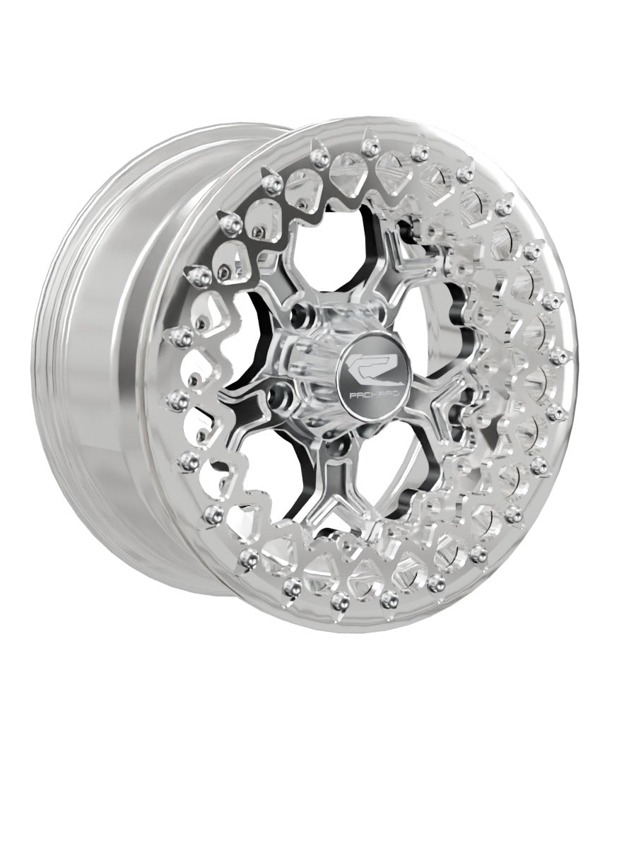 Pro 5 - FF Forged Polished Beadlock - Silver RZR Pro R 5x4.5 - 15x7 | 5X4.5 / Polished V.2 / Yes