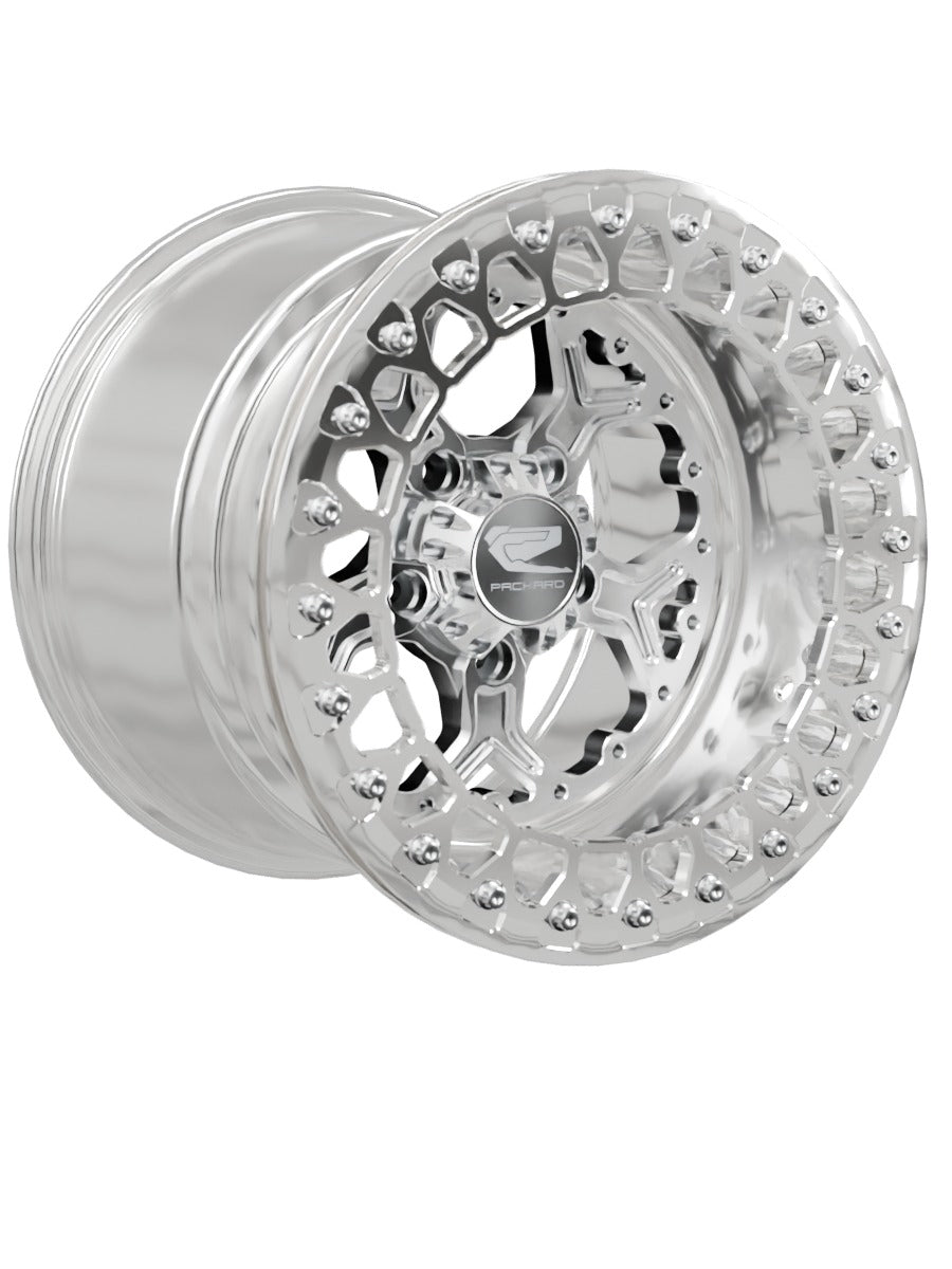 Pro 5 - FF Forged Polished Beadlock - Silver RZR Pro R 5x4.5 - 15x11 | 5X4.5 / Polished V.3 / No
