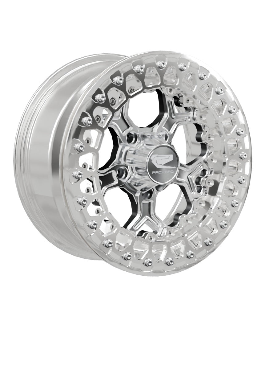 Pro 5 - FF Forged Polished Beadlock - Silver RZR Pro R 5x4.5 - 15x7 | 5X4.5 / Polished V.3 / Yes