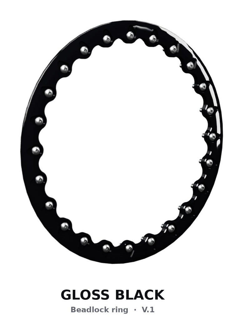 Beadlock ring guide — Gloss Black V.1