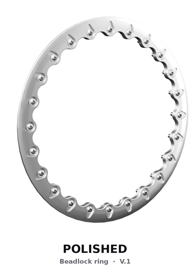 Beadlock ring guide — Polished V.1