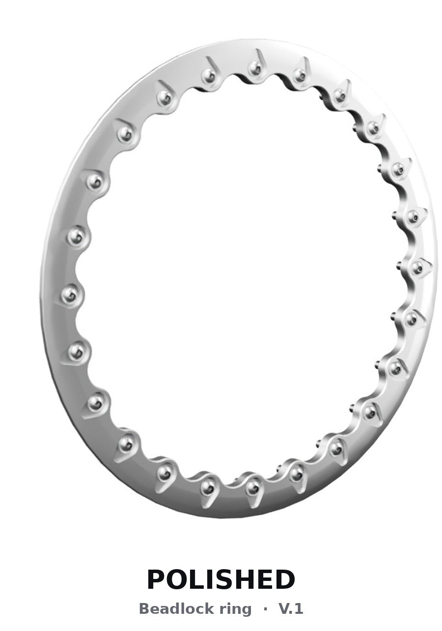 Beadlock ring guide — Polished V.1