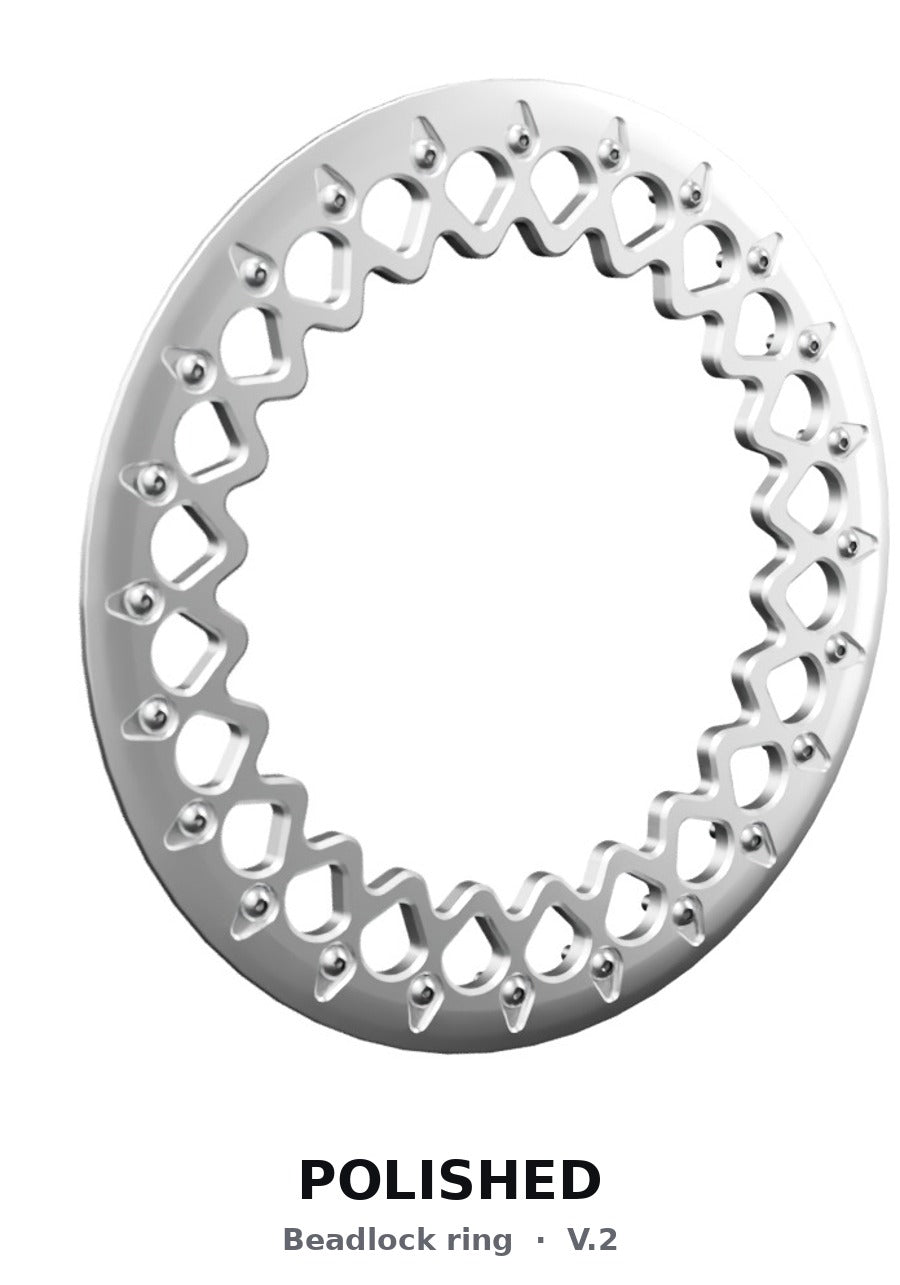 Beadlock ring guide — Polished V.2