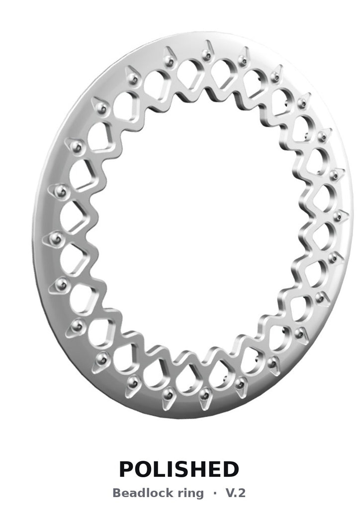 Beadlock ring guide — Polished V.2