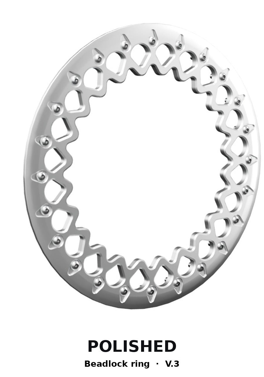 Beadlock ring guide — Polished V.3