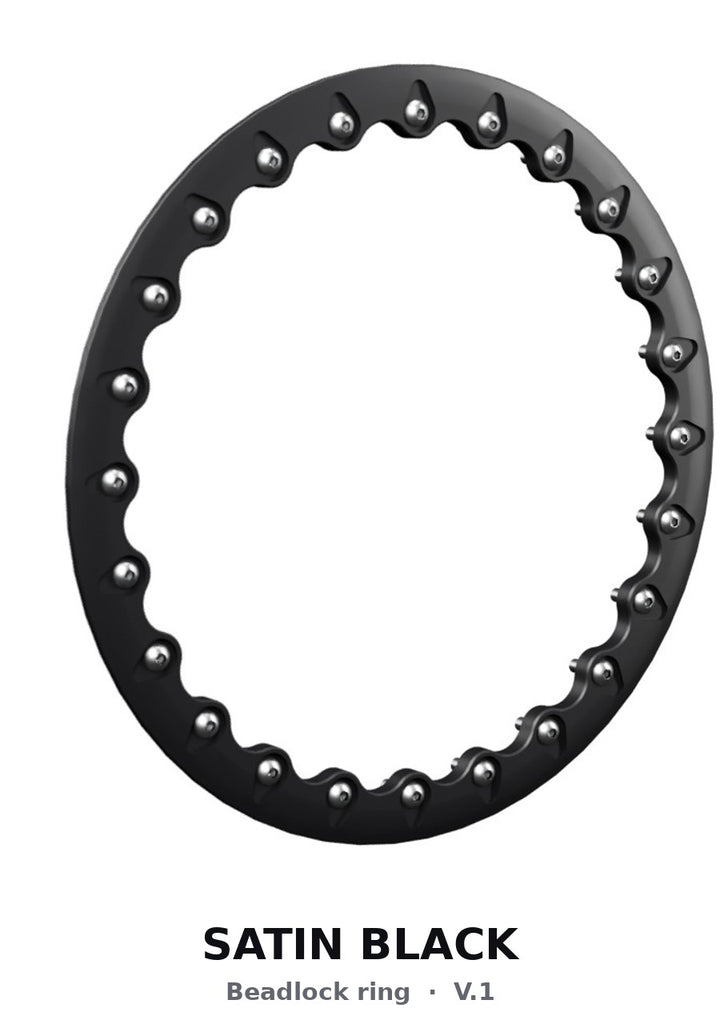 Beadlock ring guide — Satin Black V.1
