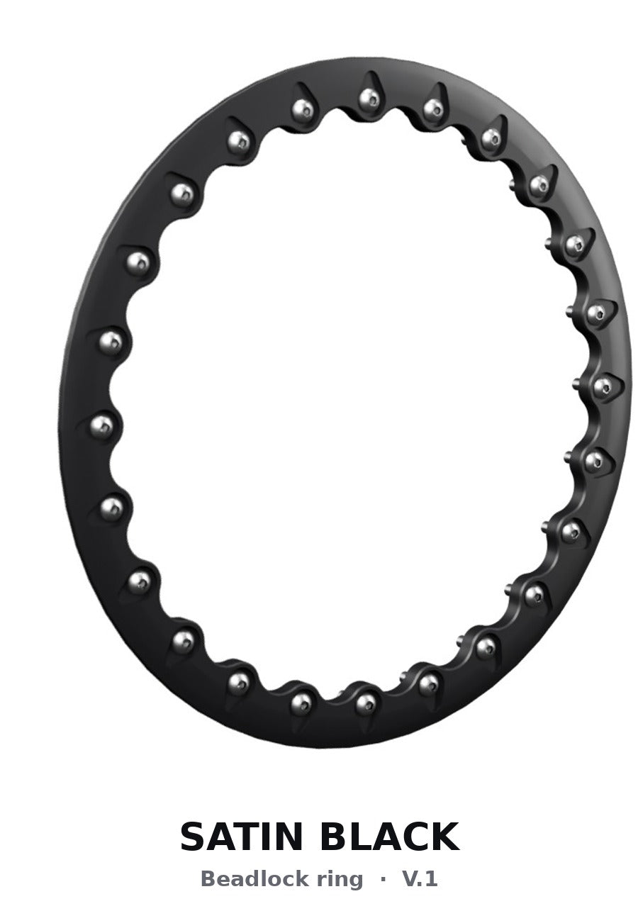 Beadlock ring guide — Satin Black V.1