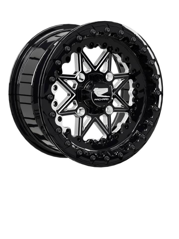 V2 Super Star - FF Forged Beadlock - Gloss Black - 15x7 | 4x136 / Gloss Black V.1
