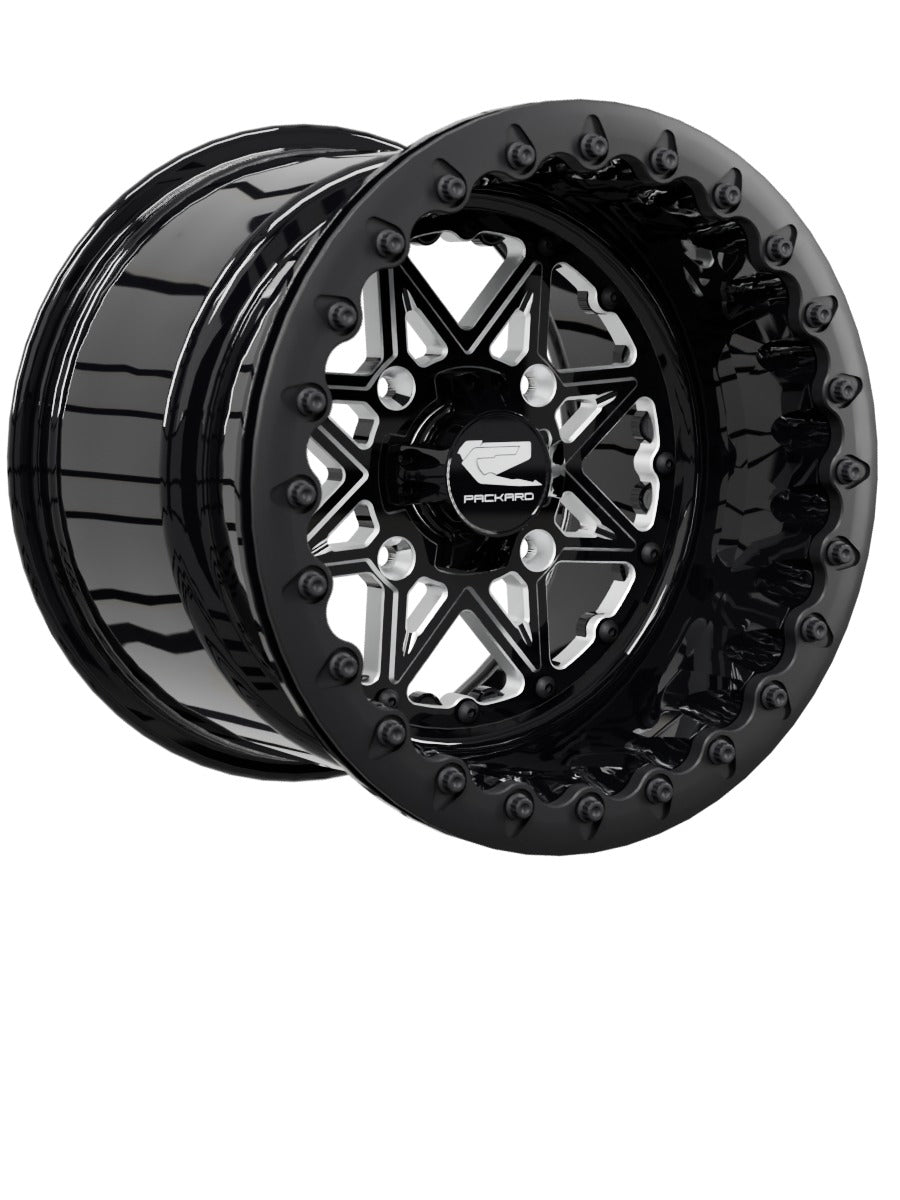 V2 Super Star - FF Forged Beadlock - Gloss Black - 15x11 | 4x136 / Satin Black V.1