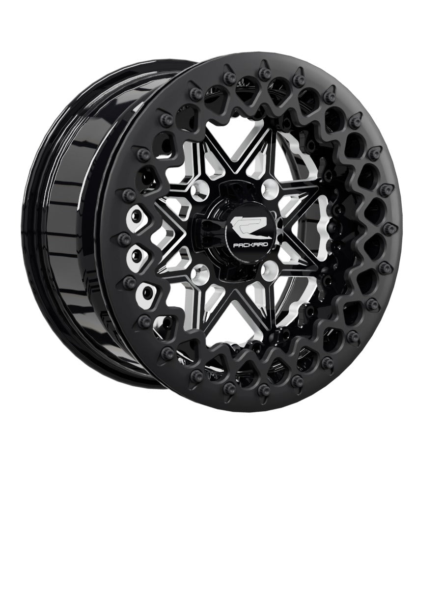 V2 Super Star - FF Forged Beadlock - Gloss Black - 15x7 | 4x136 / Satin Black V.2
