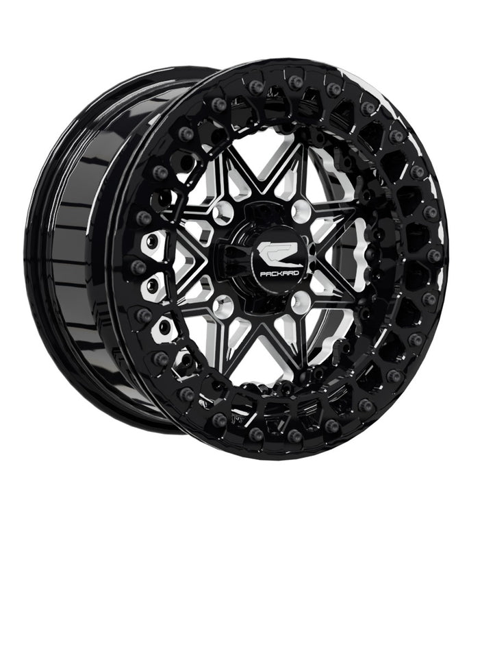 V2 Super Star - FF Forged Beadlock - Gloss Black - 15x7 | 4x136 / Gloss Black V.3