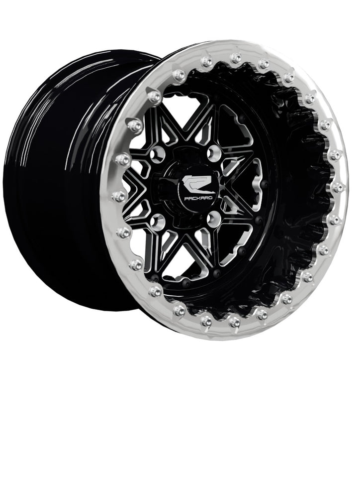 V2 Super Star - FF Forged Beadlock - Gloss Black - 15x11 | 4x136 / Polished V.1
