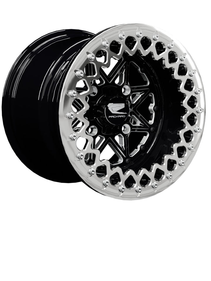 V2 Super Star - FF Forged Beadlock - Gloss Black - 15x11 | 4x136 / Polished V.2