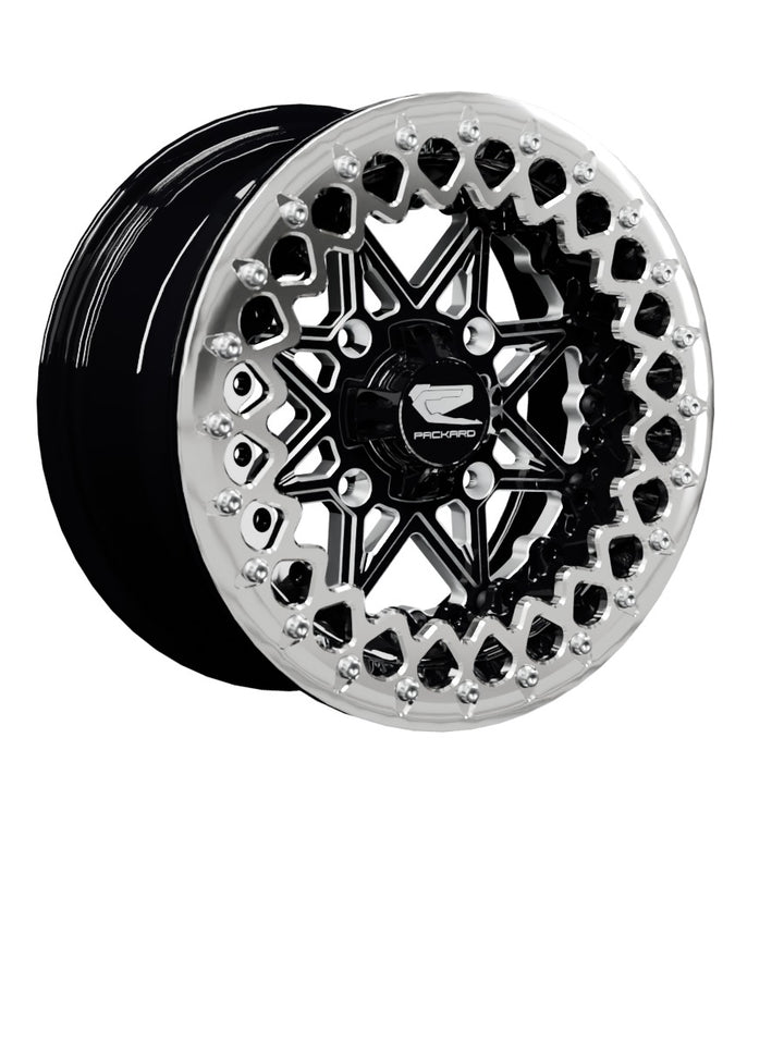 V2 Super Star - FF Forged Beadlock - Gloss Black - 15x7 | 4x136 / Polished V.2