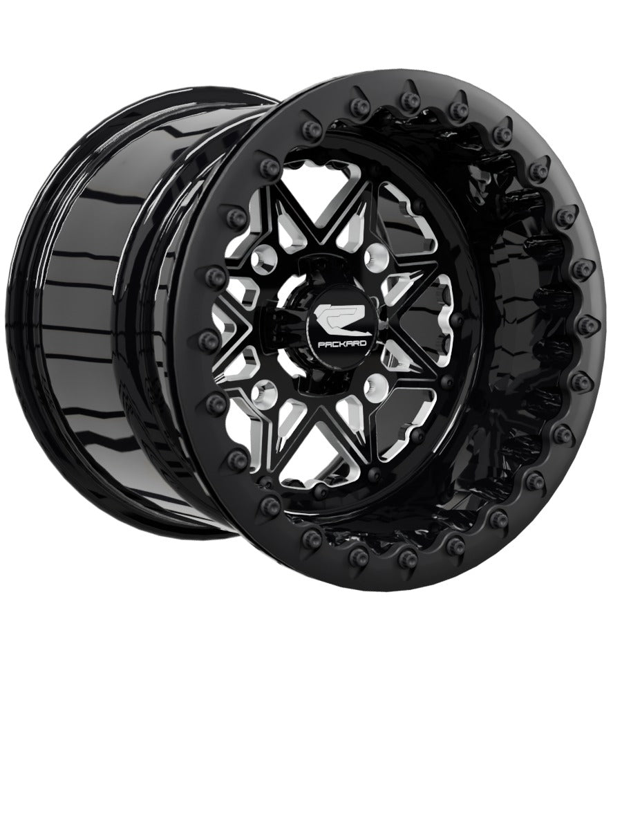 V2 Super Star - FF Forged Beadlock - Gloss Black - 15x11 | 4x156 / Satin Black V.1