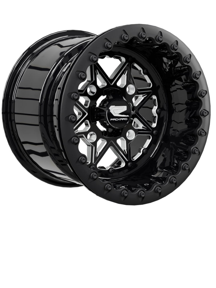 V2 Super Star - FF Forged Beadlock - Gloss Black - 15x11 | 4x156 / Satin Black V.1