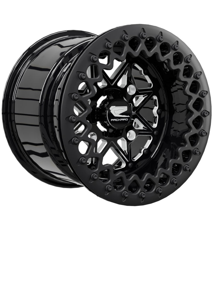 V2 Super Star - FF Forged Beadlock - Gloss Black - 15x11 | 4x156 / Satin Black V.2