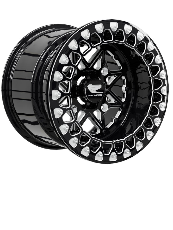 V2 Super Star - FF Forged Beadlock - Gloss Black - 15x11 | 4x156 / Contrast Machined V.3