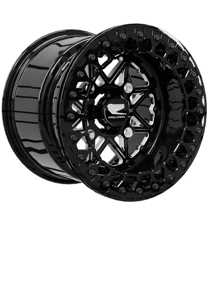 V2 Super Star - FF Forged Beadlock - Gloss Black - 15x11 | 4x156 / Gloss Black V.3