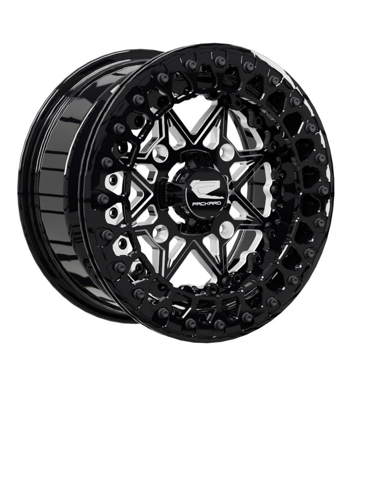 V2 Super Star - FF Forged Beadlock - Gloss Black - 15x7 | 4x156 / Gloss Black V.3