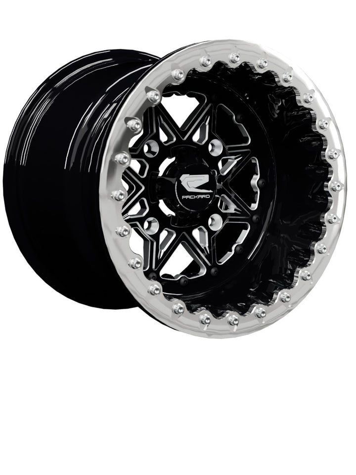 V2 Super Star - FF Forged Beadlock - Gloss Black - 15x11 | 4x156 / Polished V.1