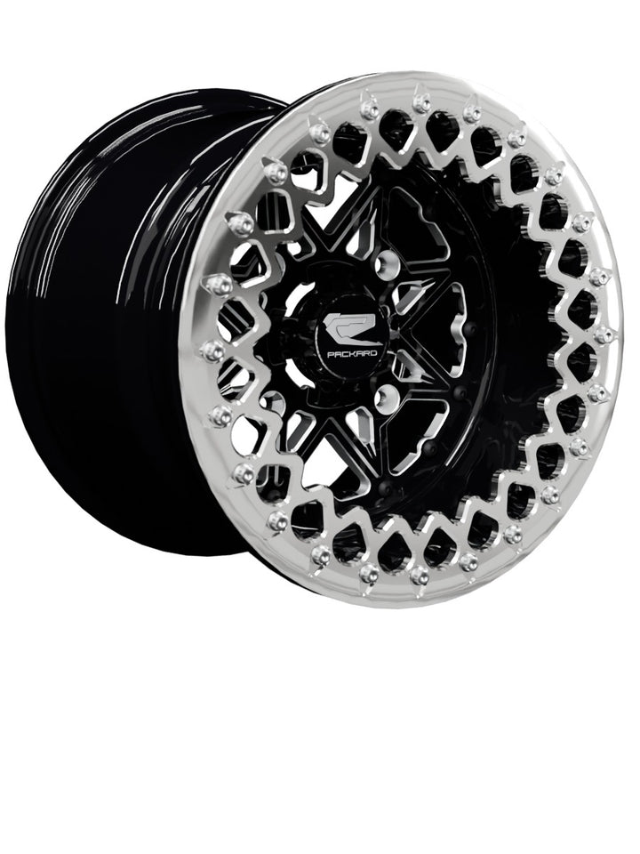 V2 Super Star - FF Forged Beadlock - Gloss Black - 15x11 | 4x156 / Polished V.2