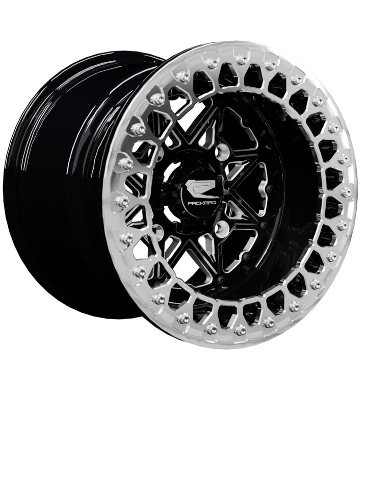 V2 Super Star - FF Forged Beadlock - Gloss Black - 15x11 | 4x156 / Polished V.3