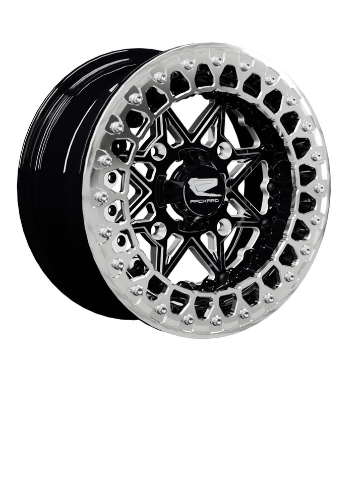 V2 Super Star - FF Forged Beadlock - Gloss Black - 15x7 | 4x156 / Polished V.3