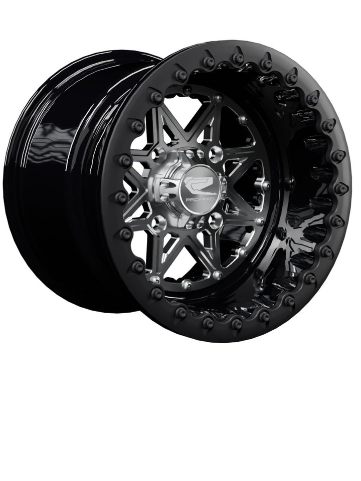 V2 Super Star - FF Forged Beadlock - Silver - 15x11 | 4x136 / Satin Black V.1 / No