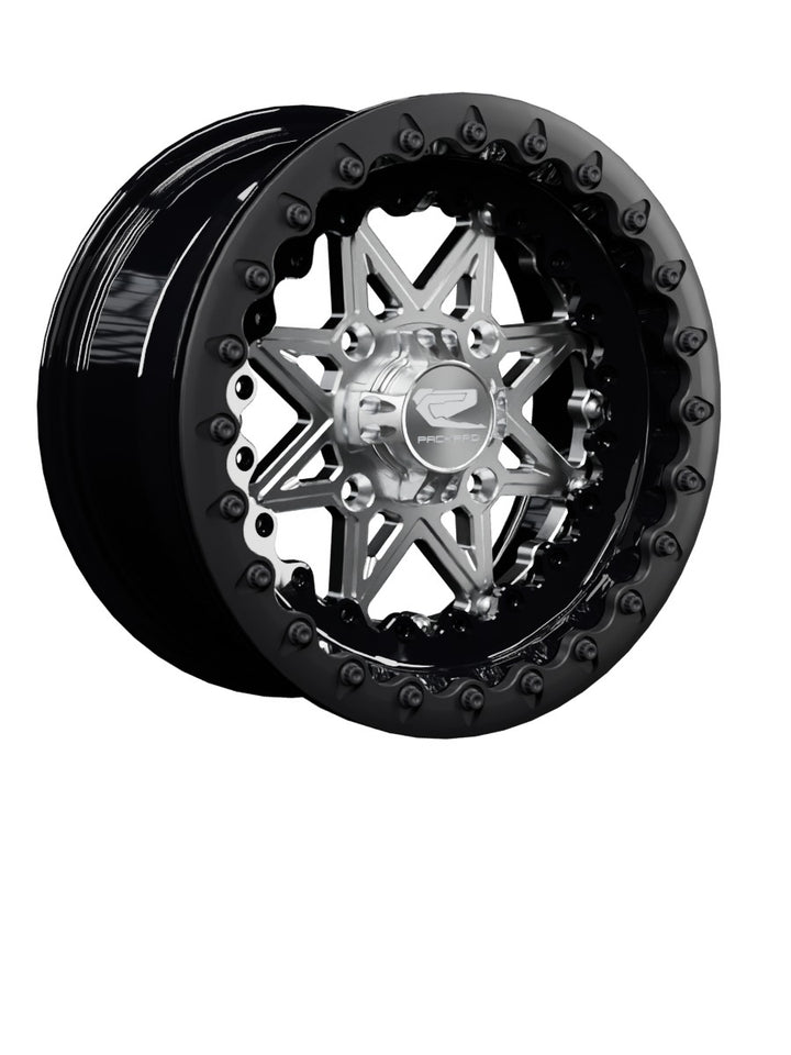V2 Super Star - FF Forged Beadlock - Silver - 15x7 | 4x136 / Satin Black V.1 / No
