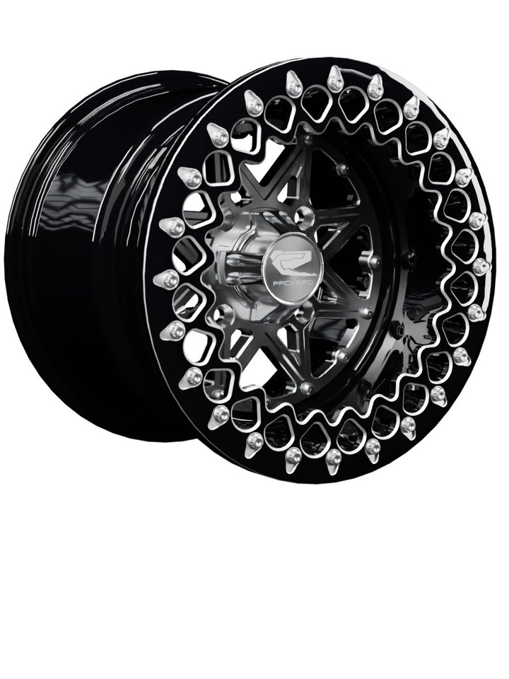 V2 Super Star - FF Forged Beadlock - Silver - 15x11 | 4x136 / Contrast Machined V.2 / Yes