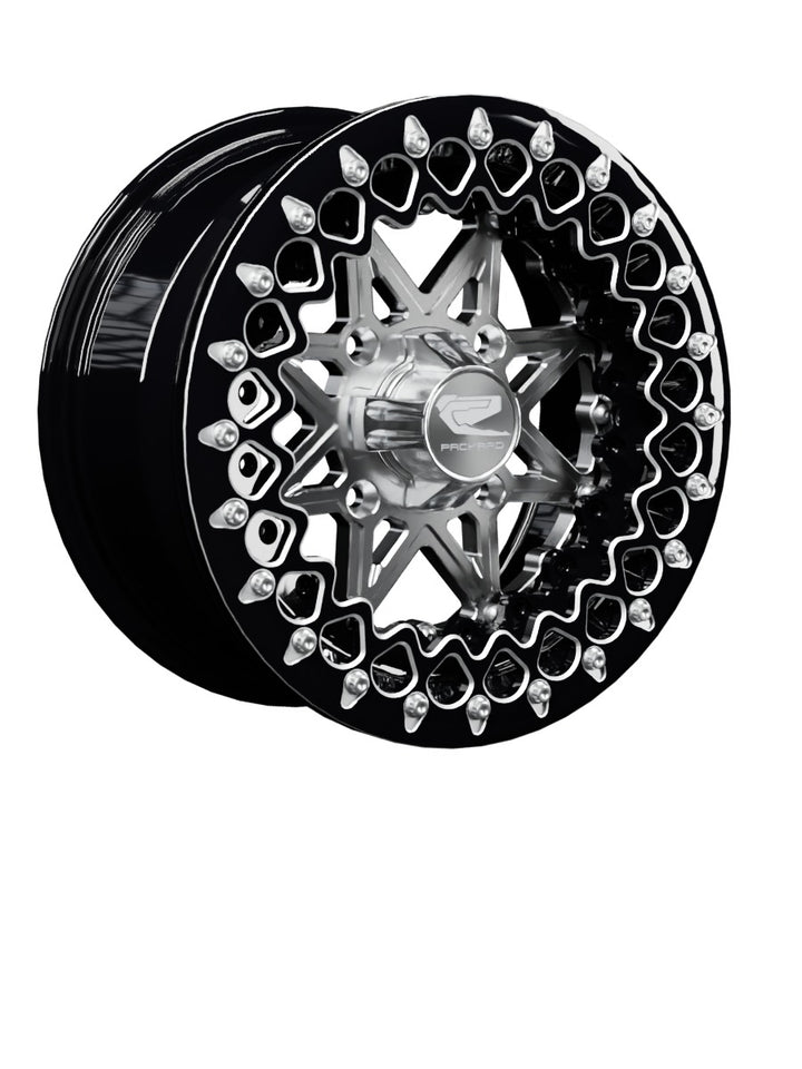 V2 Super Star - FF Forged Beadlock - Silver - 15x7 | 4x136 / Contrast Machined V.2 / Yes