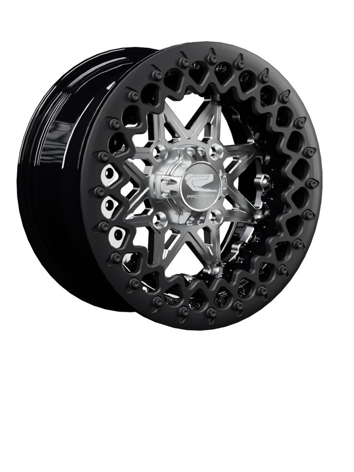 V2 Super Star - FF Forged Beadlock - Silver - 15x7 | 4x136 / Satin Black V.2 / No