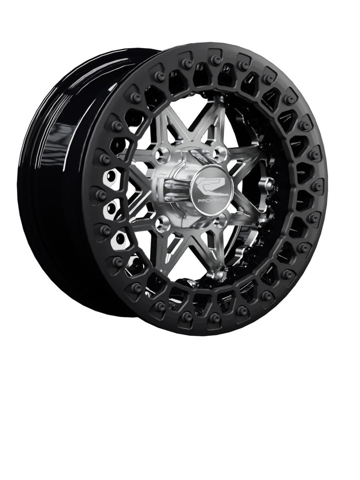 V2 Super Star - FF Forged Beadlock - Silver - 15x7 | 4x136 / Satin Black V.3 / Yes