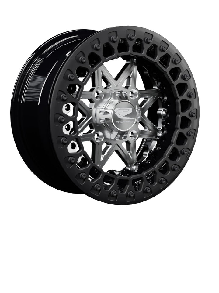V2 Super Star - FF Forged Beadlock - Silver - 15x7 | 4x136 / Satin Black V.3 / No