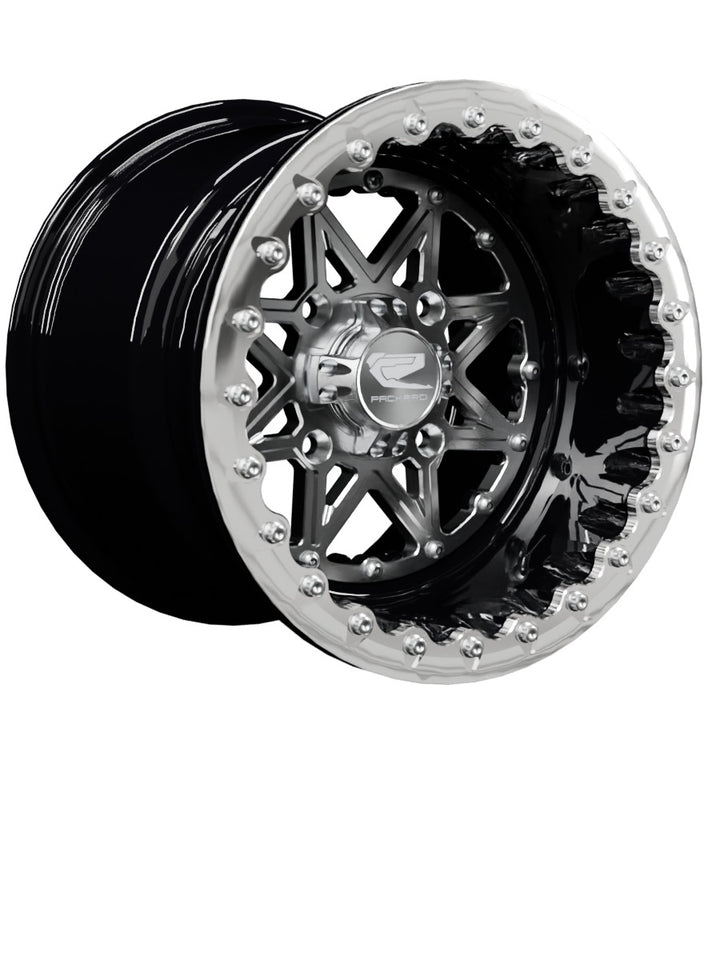 V2 Super Star - FF Forged Beadlock - Silver - 15x11 | 4x136 / Polished V.1 / No