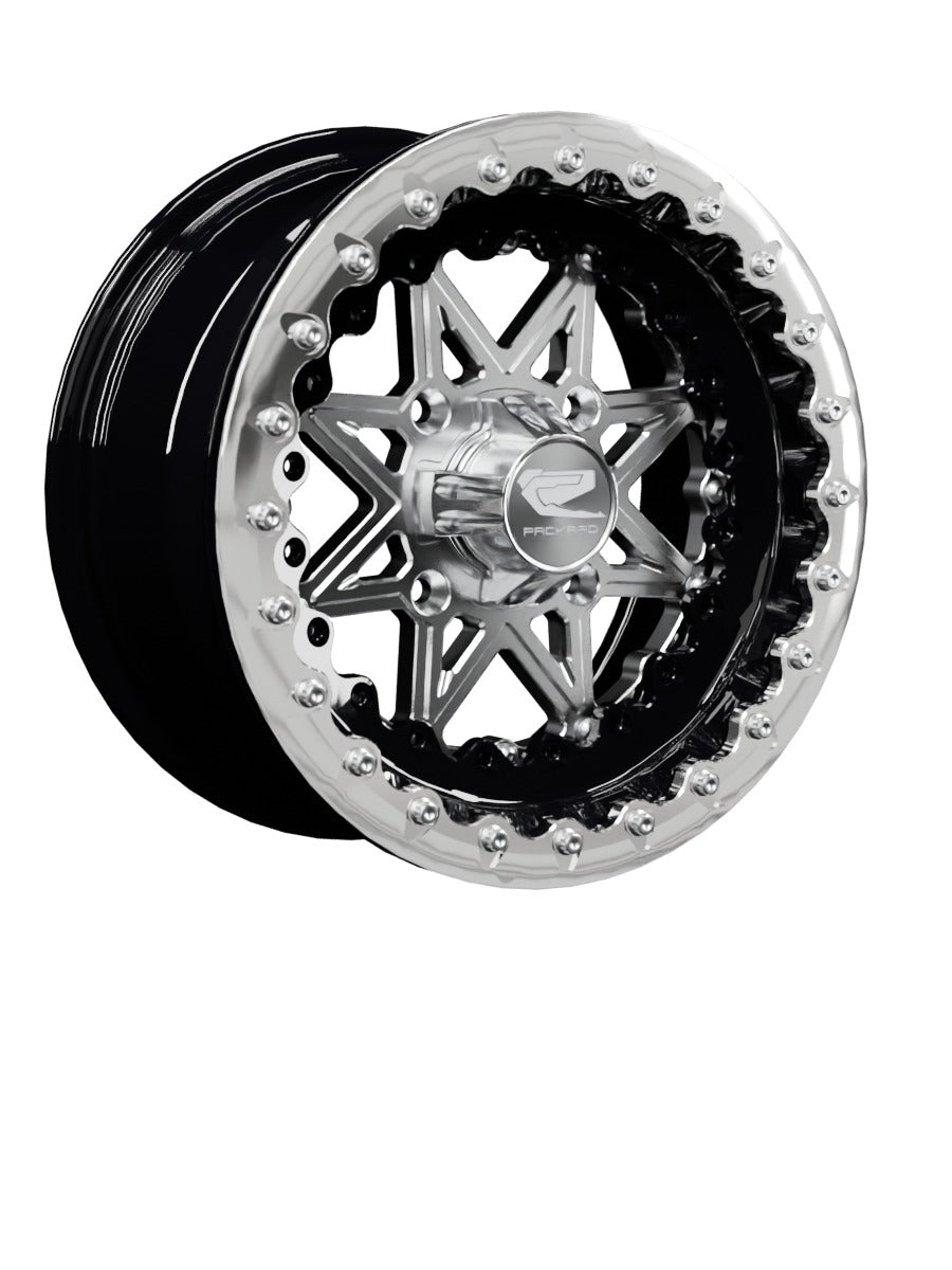 V2 Super Star - FF Forged Beadlock - Silver - 15x7 | 4x136 / Polished V.1 / Yes