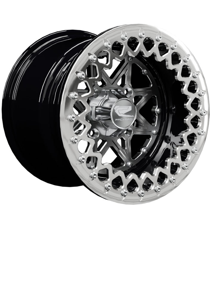 V2 Super Star - FF Forged Beadlock - Silver - 15x11 | 4x136 / Polished V.2 / Yes