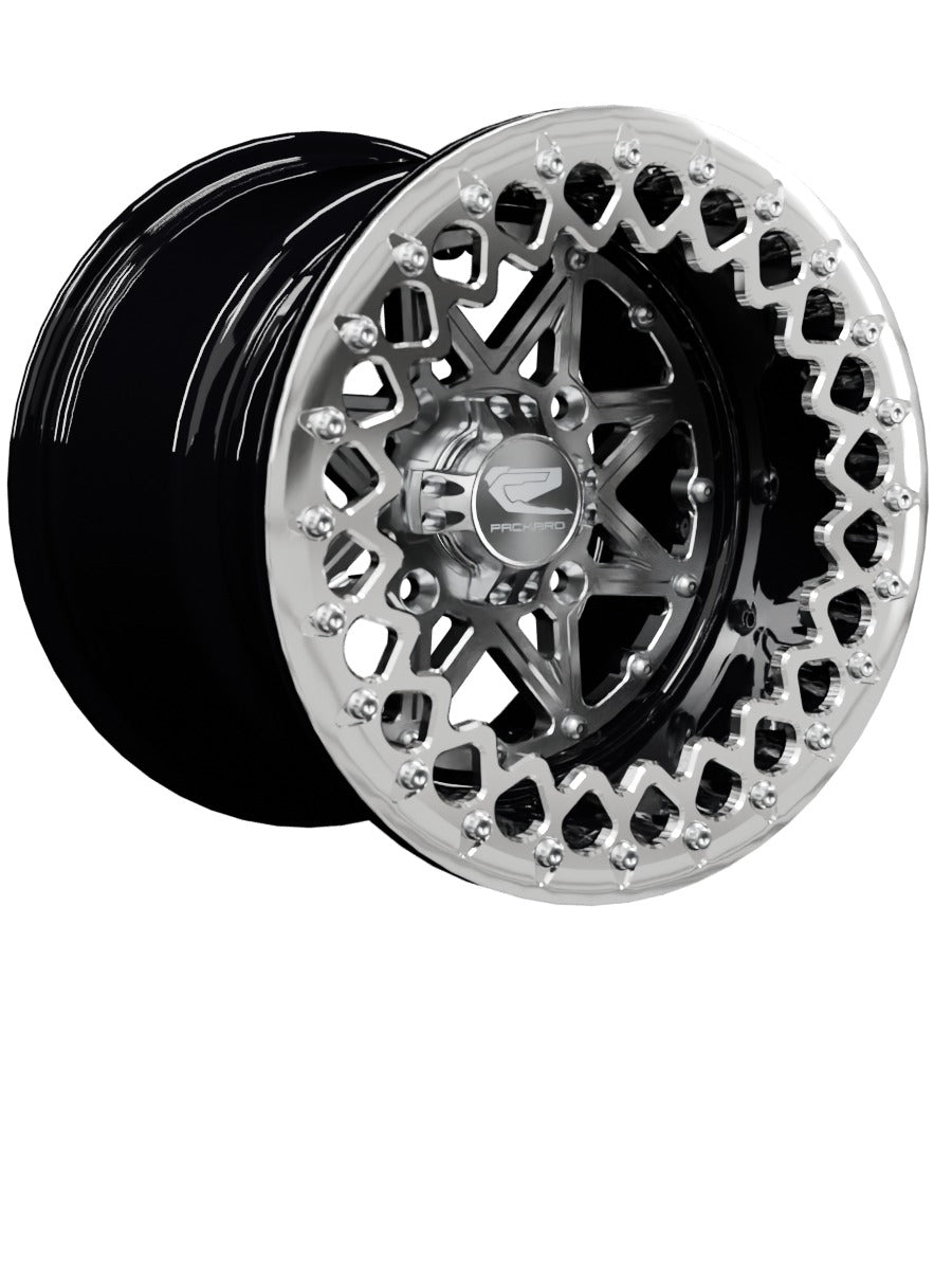 V2 Super Star - FF Forged Beadlock - Silver - 15x11 | 4x136 / Polished V.2 / No