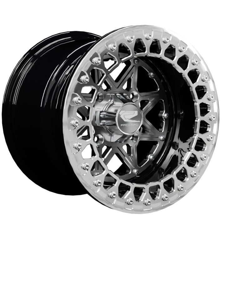 V2 Super Star - FF Forged Beadlock - Silver - 15x11 | 4x136 / Polished V.3 / Yes