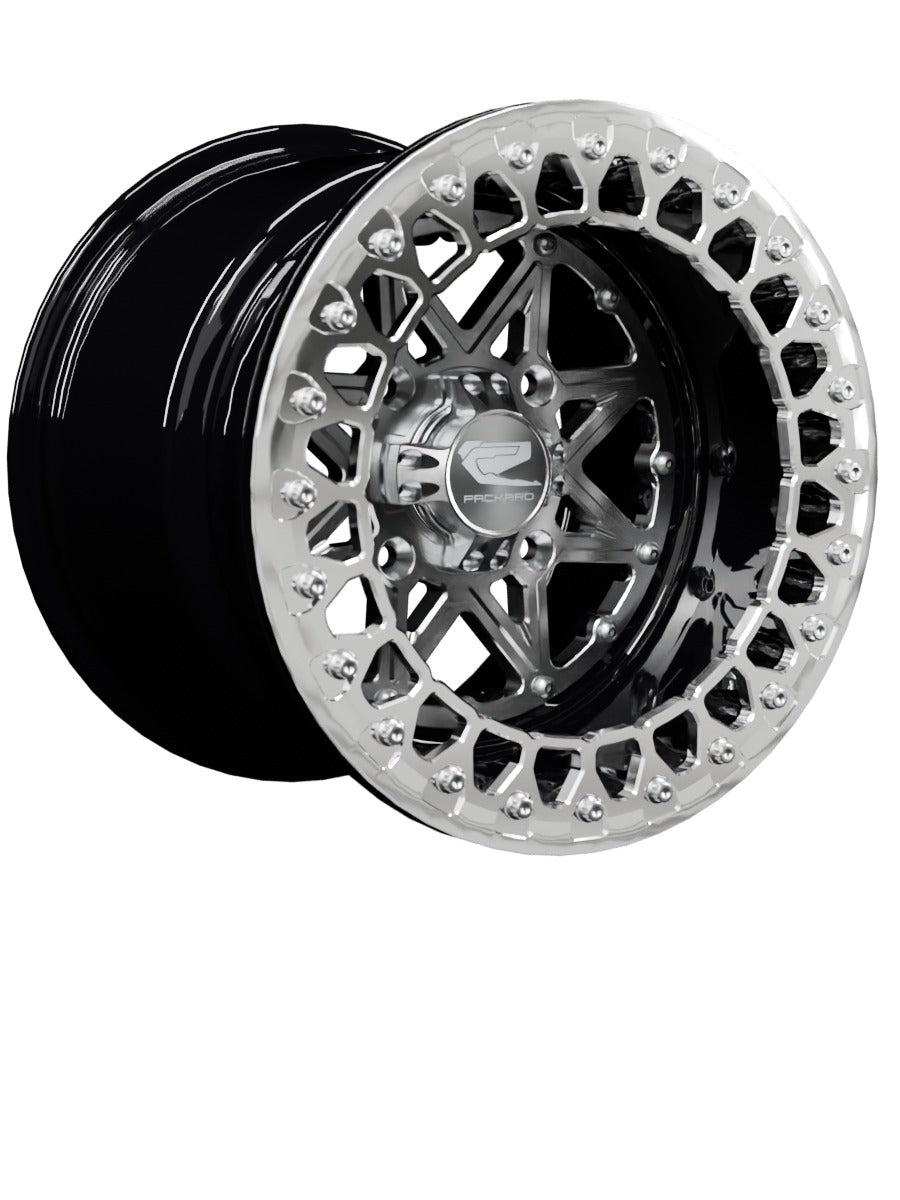 V2 Super Star - FF Forged Beadlock - Silver - 15x11 | 4x136 / Polished V.3 / No