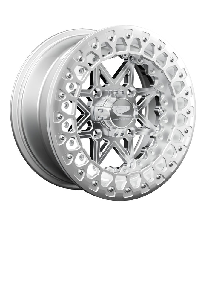 V2 - FF Forged Polished Beadlock - Silver - 15x7 | 4x136 / Polished V.3