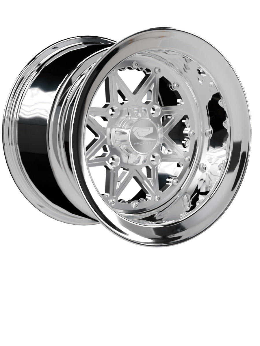 V2 - FF Forged Polished - Silver - 15x11 | 4x136