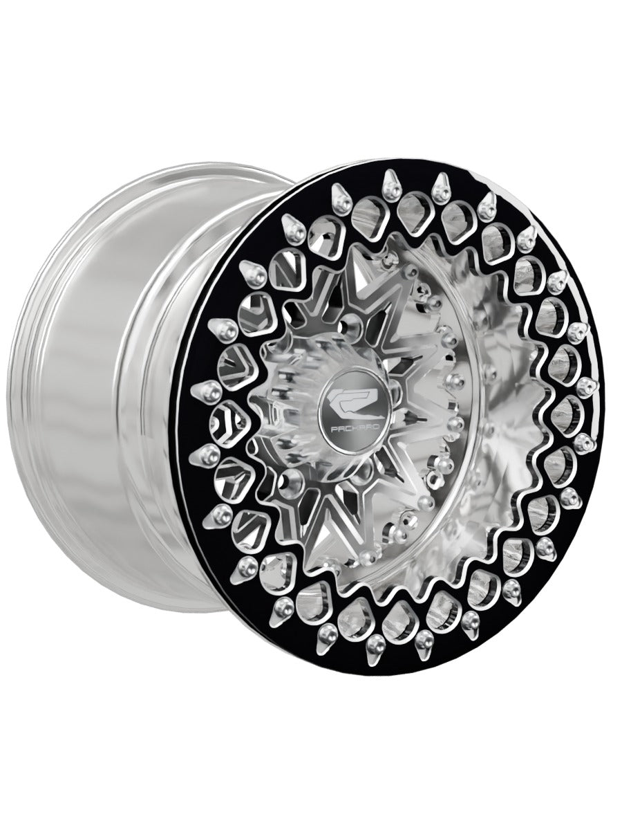 V2 Super Star - FF Forged Polished Beadlock - Silver Maverick R 6x139.7