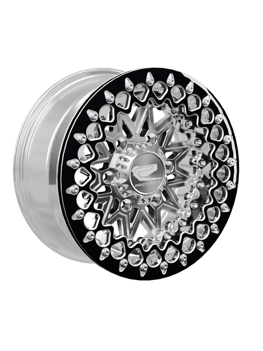 V2 Super Star - FF Forged Polished Beadlock - Silver Maverick R 6x139.7