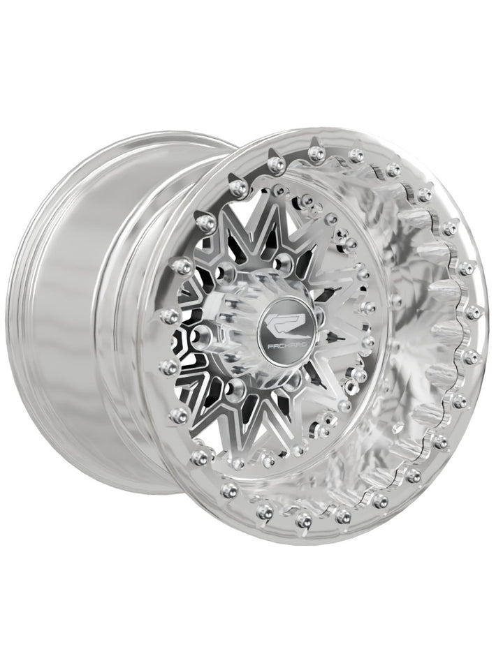 V2 Super Star - FF Forged Polished Beadlock - Silver Maverick R 6x139.7