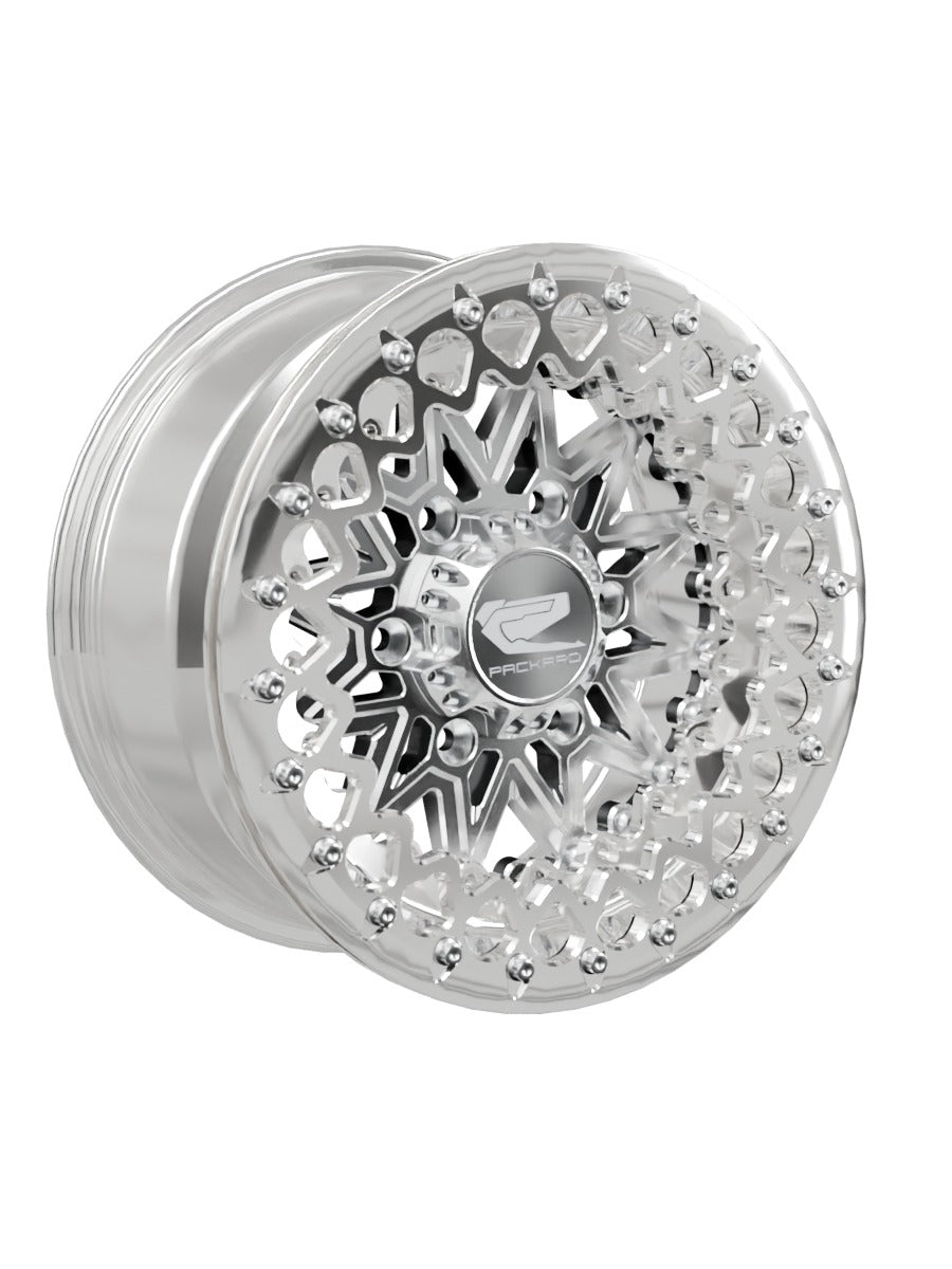 V2 Super Star - FF Forged Polished Beadlock - Silver Maverick R 6x139.7